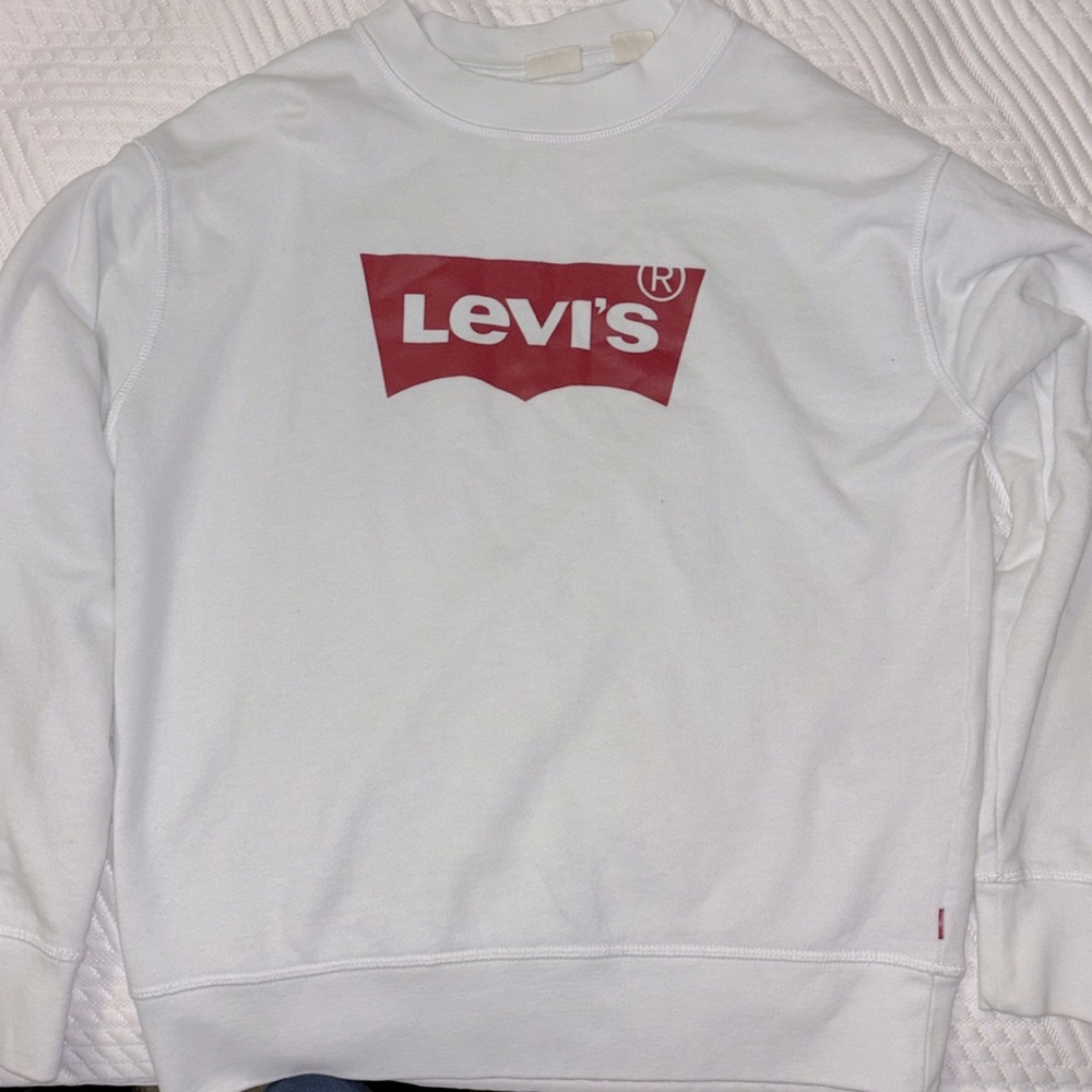 levi's  graphic crew neck